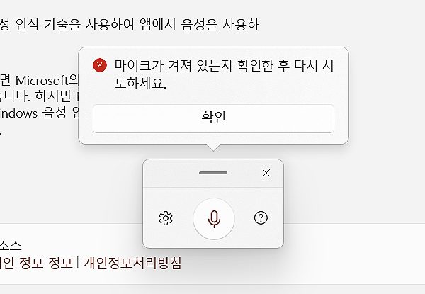 윈도우11 음성으로 텍스트 입력하는 방법